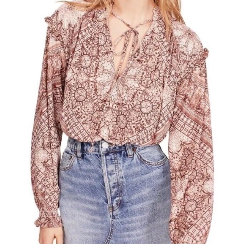 FREE PEOPLE Little Runaway Blouse